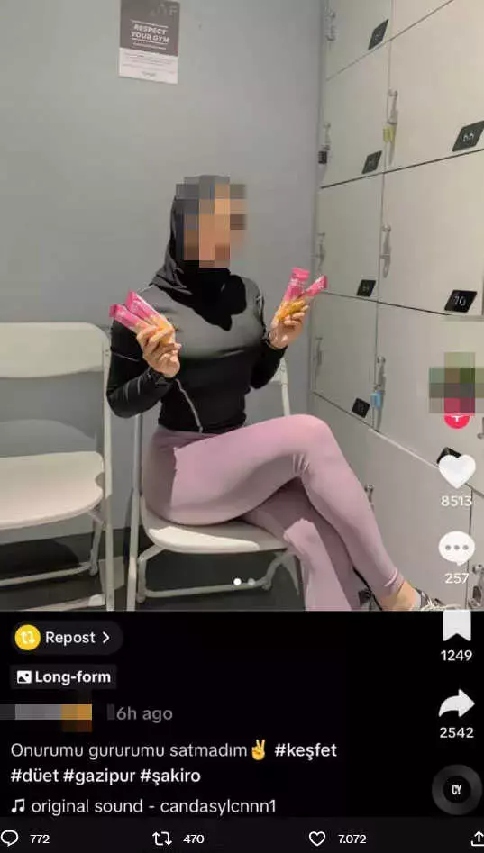Bakirelik testine girdi, yetmedi bir de sonucu sosyal medyada paylaştı
