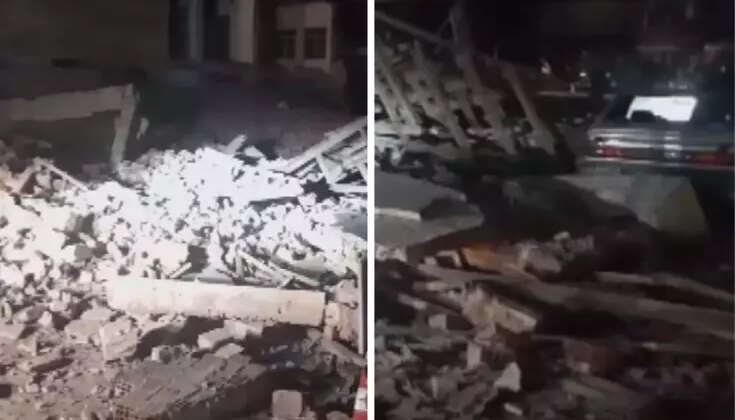 Balıkesir'den korkutan görüntüler! Yıkılan binalar var 1 Balıkesir’den korkutan görüntüler! Yıkılan binalar var