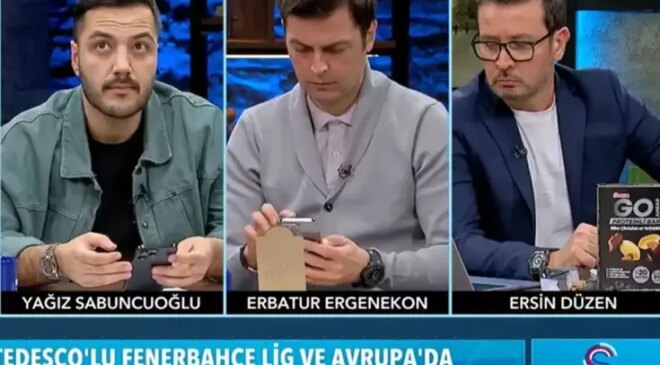 Spor yorumcuları, Balıkesir’deki depreme canlı yayında yakalandı