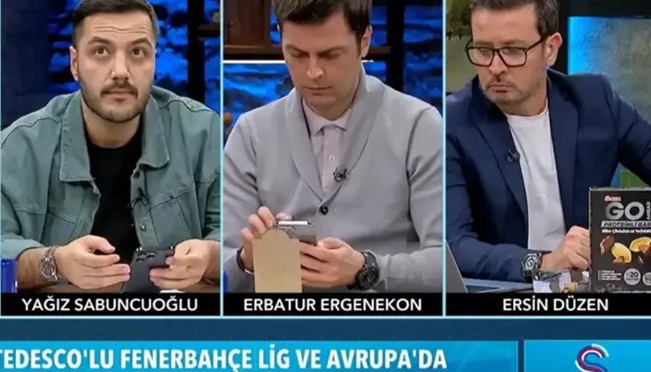 Spor yorumcuları, Balıkesir’deki depreme canlı yayında yakalandı