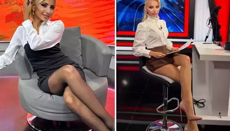 AK Partili isim tepki göstermişti! İşte giyimiyle sınırları zorlayan o sunucu