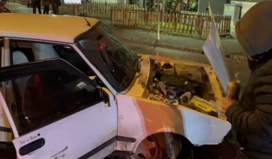 Alkollü ve ehliyetsiz kadın sürücü dehşet saçtı