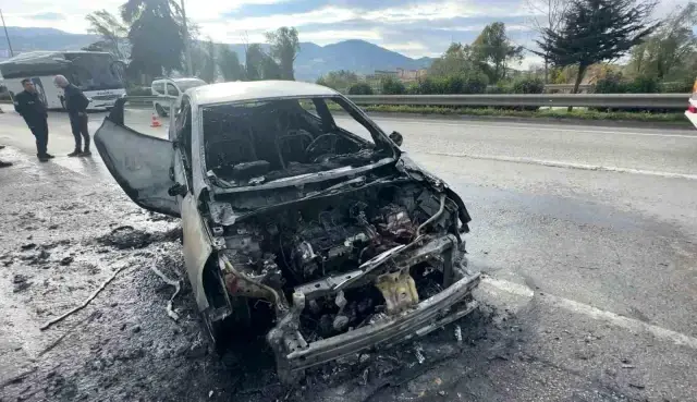 Süper Lig ekibinin yıldızı ölümden döndü! Aracı alev yandı