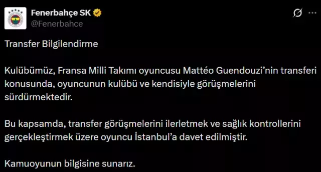 İlk kare geldi! Fransız yıldız resmen Fenerbah&ccedil;e'de