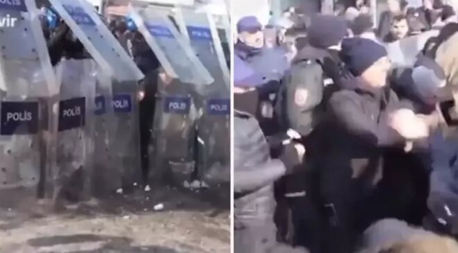 Van ve Ağrı’da sokaklar karıştı! Çok sayıda kişi gözaltında